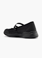 Skechers Baleriny Czarny 53928 3