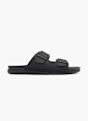 Memphis One Flache Pantolette Schwarz 58413 1
