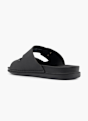 Memphis One Flache Pantolette Schwarz 58413 3