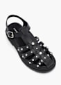Graceland Sandalias de dedo Negro 58859 2