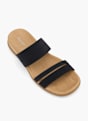 Graceland Flache Pantolette Schwarz 58971 2