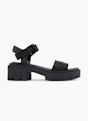 Buffalo Sandalette Schwarz 58958 1
