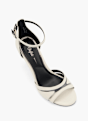 Buffalo Højhælet sandal Offwhite 59016 2