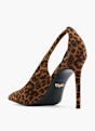 Buffalo Slingback heel Brown 59018 3