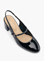 Graceland Slingback salonarji Črna 59036 2