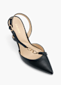 Graceland Slingback salonarji Črna 59057 2