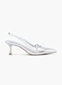 Catwalk Slingback pump Silver 60732 1