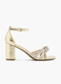 Catwalk Högklackad sandal Guld 60731 1