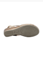 Medicus Högklackad sandal Beige 59308 4