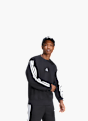 adidas Pull en mailles Noir 59529 2