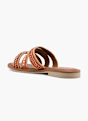 5th Avenue Flache Pantolette Orange 59896 3