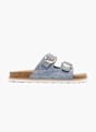 Graceland Offener Hausschuh Blau 60041 1