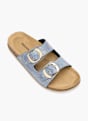 Graceland Offener Hausschuh Blau 60041 2