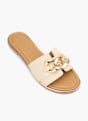 Catwalk Flache Pantolette Beige 60160 2