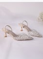 Catwalk Slingback heel Silver 60835 5