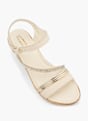 5th Avenue Sandalias de tacón Beige 61768 2