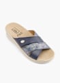 Easy Street Kapcie otwarte Niebieski 69501 2