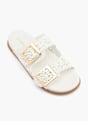 Catwalk Sapato de casa aberto Branco 62055 2