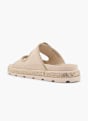 Catwalk Mélyített talpú papucs bézs 62181 3