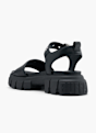 Buffalo Sandalette Schwarz 62190 3