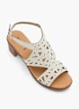 Graceland Sandalo con tacco Beige 62337 2