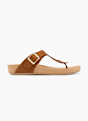 Graceland Sandal med tå-split Brun 62480 1