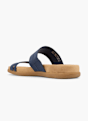 Graceland Flache Pantolette Blau 62490 3