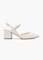 Graceland Slingback salonarji Umazano bela 62865 1