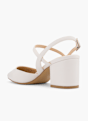 Graceland Slingback salonarji Umazano bela 62865 3