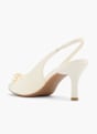 Catwalk Décolleté con cinturino Crema 62866 3