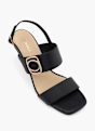 Catwalk Sandale cu toc Negru 63323 2