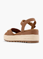 TOM TAILOR Sandale cu toc Maro 63442 3