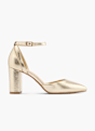 Graceland Sapato de salto com fivela Ouro 69027 1