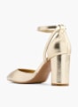 Graceland Sapato de salto com fivela Ouro 69027 3