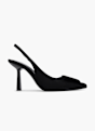 Graceland Zapatos abiertos de tacón Negro 69007 1