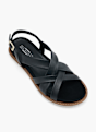5th Avenue Sandale Schwarz 69399 2