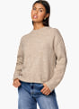 PIECES Pull en mailles Taupe 74614 3