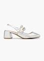 Claudia Ghizzani Slingback pump Silver 74727 1