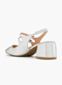 Claudia Ghizzani Slingback pump Silver 74727 3