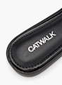 Catwalk Flache Pantolette Schwarz 76010 6