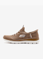 Skechers Bağcıksız Ayakkabı Kahverengi 76117 2