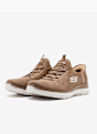 Skechers Bağcıksız Ayakkabı Kahverengi 76117 4