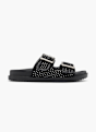 Catwalk Ciabatta con plantare profondo Nero 76549 1