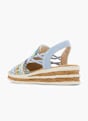 Rieker Sandales à talons Bleu 76613 3