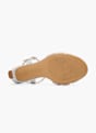 Catwalk Sandalo con tacco Argento 77187 4
