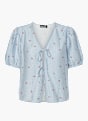 PIECES Bluse Hellblau 78462 1