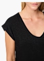 PIECES Tee-shirt Noir 78545 5