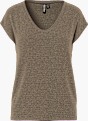 PIECES T-Shirt Braun 78544 1