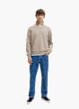 JJ Rebel Pull en mailles Beige 80378 2