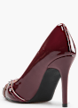 Catwalk Topuklu Ayakkabı Bordo 80584 3